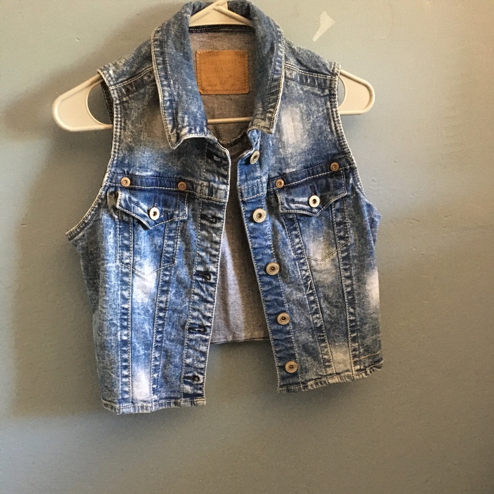 Denim vest